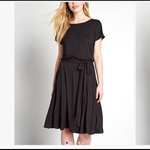 ModCloth black jersey dress